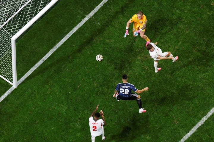 Lautaro, héroe ante Inglaterra, no tuvo minutos en la final. Foto: REUTERS / Brian Snyder.