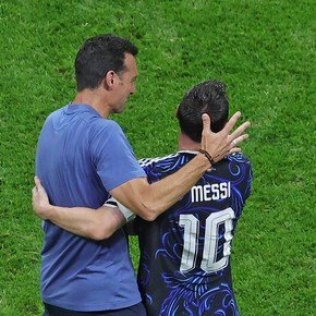 Scaloni: "Cuando está en dificultad, este equipo más juega"