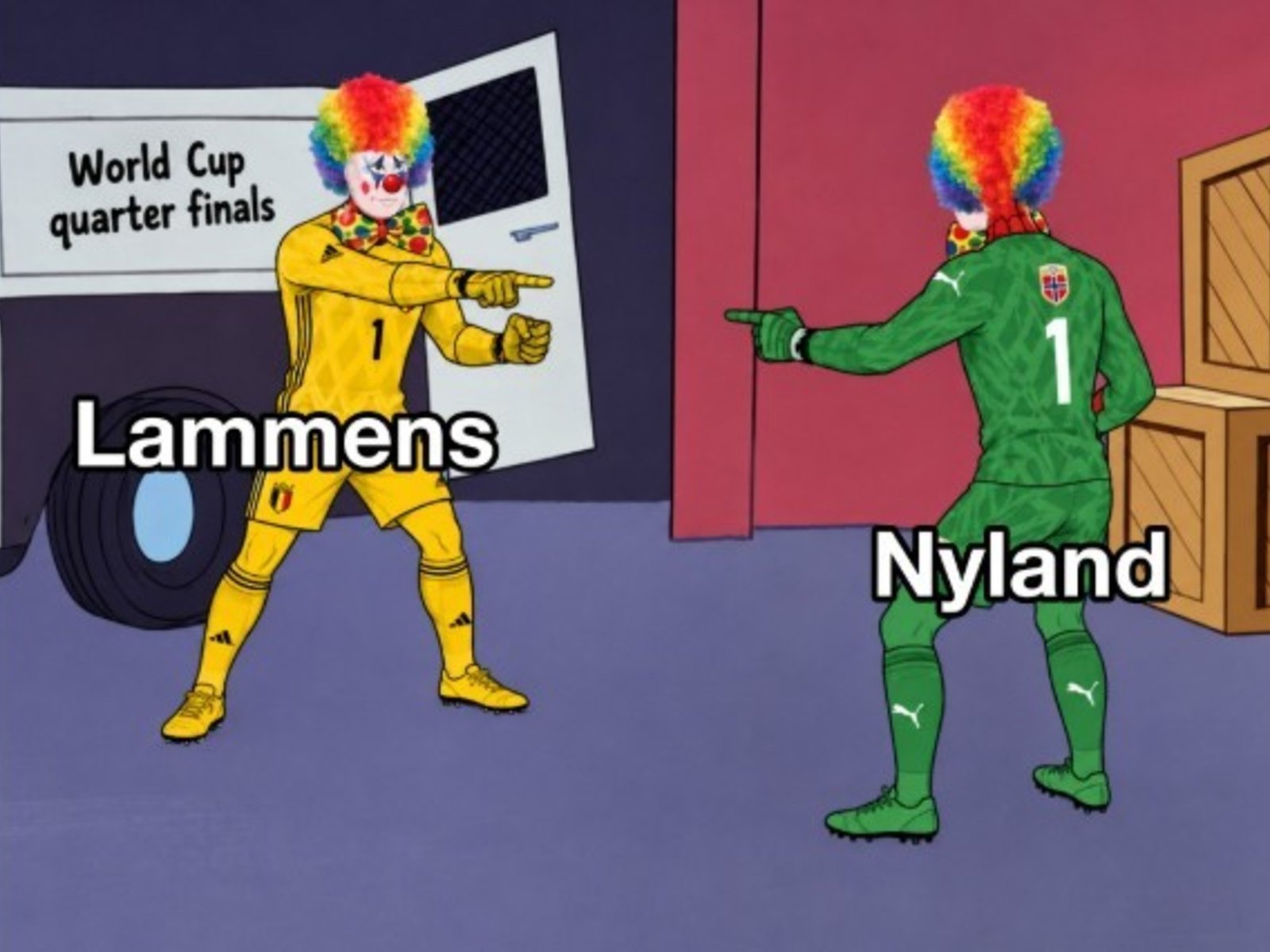 los memes más divertidos del partido Inglaterra vs Noruega
