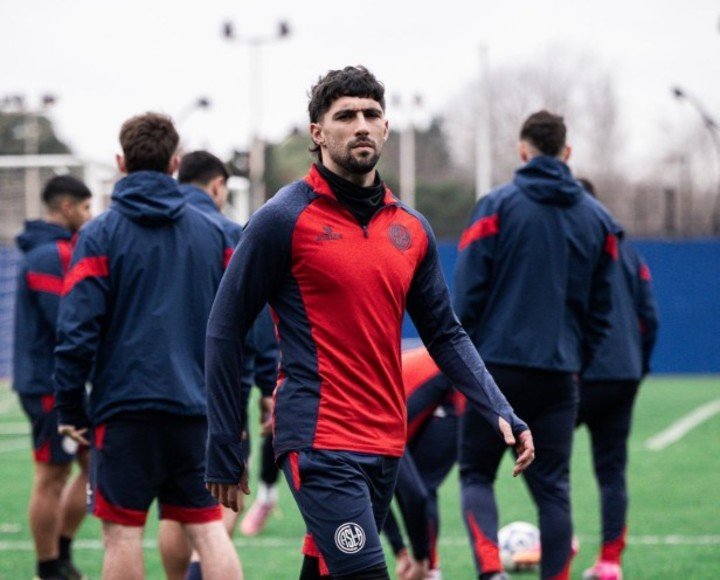 Juan Pablo Alvarez, nuevo jugador de San Lorenzo (prensa San Lorenzo).