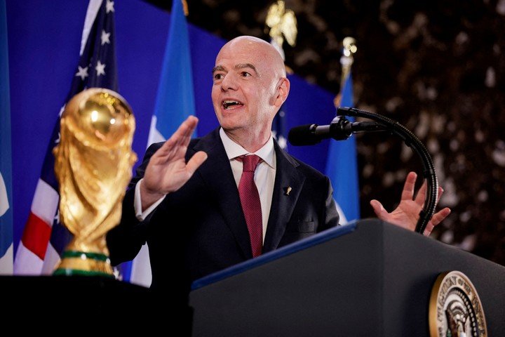 Gianni Infantino. (REUTER)