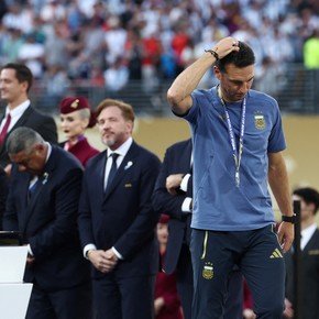 El sentido mensaje de Scaloni para los hinchas a una semana de la final