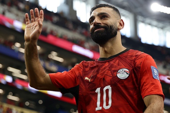 Mohamed Salah, el gran símbolo de Egipto. Foto: EFE / EPA / CHRISTOPHER NEUNDORF.