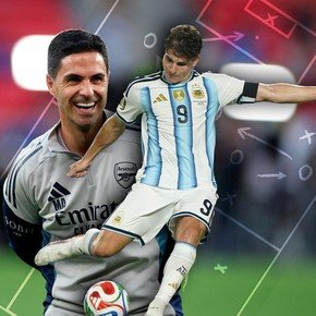 Para ganar la Champions League: el súper equipazo que podría tener el Arsenal si llega Julián Alvarez