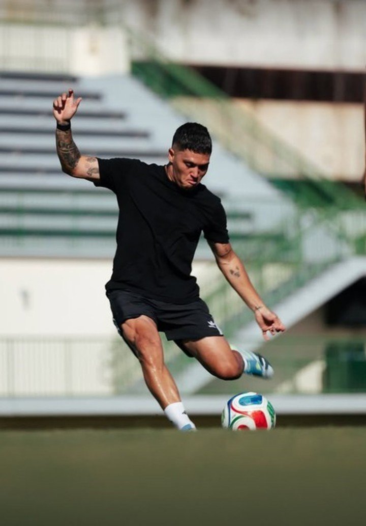 Quintero, en acción en Miami. Instagram Juanfer Quintero.