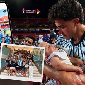 La historia detrás del héroe: quiénes acompañan a Julián Álvarez, el mensaje emotivo de su pareja y qué dijo sobre Inglaterra