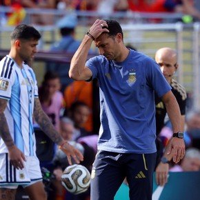 Scaloni, luego de caer con España: "Demostramos que somos grandes en la derrota"