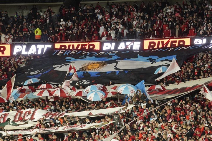 La hinchada de River estará en el Sur. Foto: Fernando de la Orden 