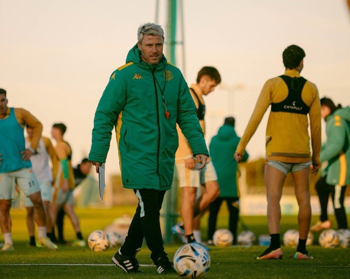 Damonte en Mar del Plata. Prensa Aldosivi.