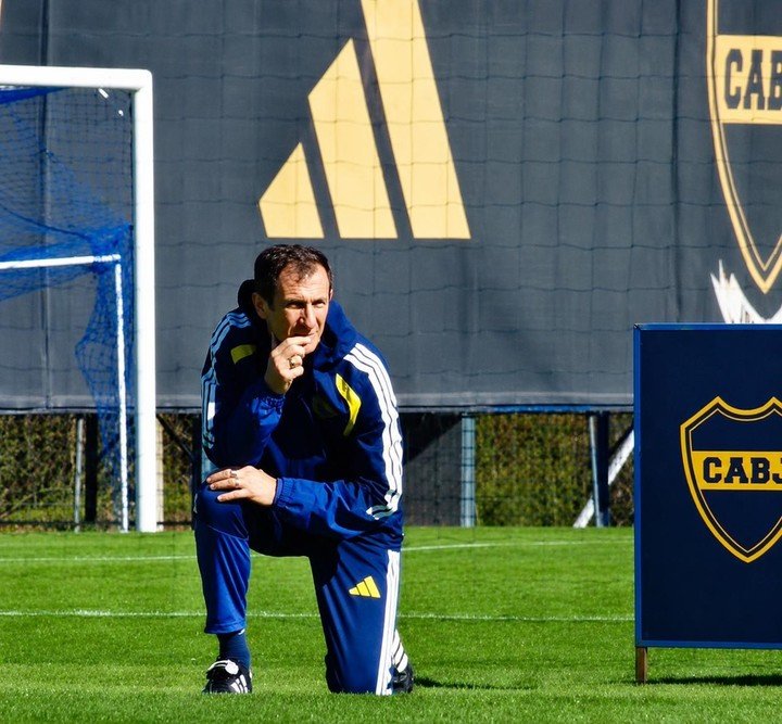 El Vasco Arruabarrena, DT de Boca