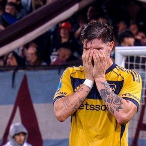 La mala noticia para Boca en el final del primer tiempo con Platense