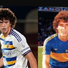 La divertida reacción de Oscar Ruggeri con el pibe Jagger de Boca: ¿qué le vio en común?