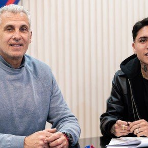 Facundo Farías fue presentado en San Lorenzo: "Pipo me habló maravillas del club"