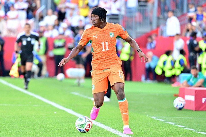 Diomande y un gran Mundial con Costa de Marfil. (EFE)
