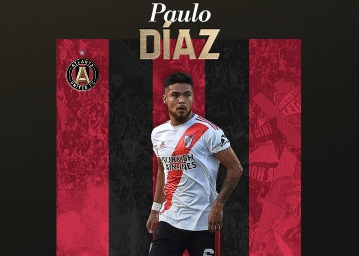 Paulo Díaz, anunciado en Atlanta United (Prensa Atlanta United).