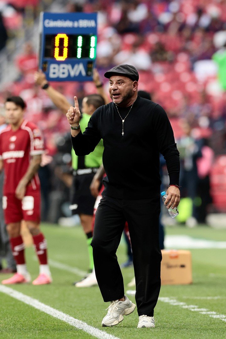 El Toluca de Mohamed quedó tercero (EFE).