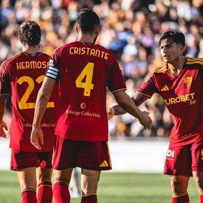 Primer gol de Santi Castro en la Roma, asistencia  y más protagonismo argentino en el amistoso ante Newport County