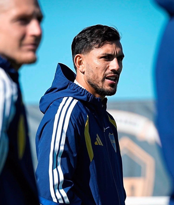 Leandro Paredes, sin descanso. (Prensa Boca)