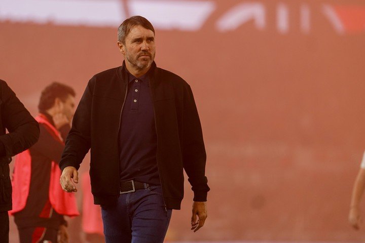 Coudet en la cuerda floja (Foto Maxi Failla - CLARIN).