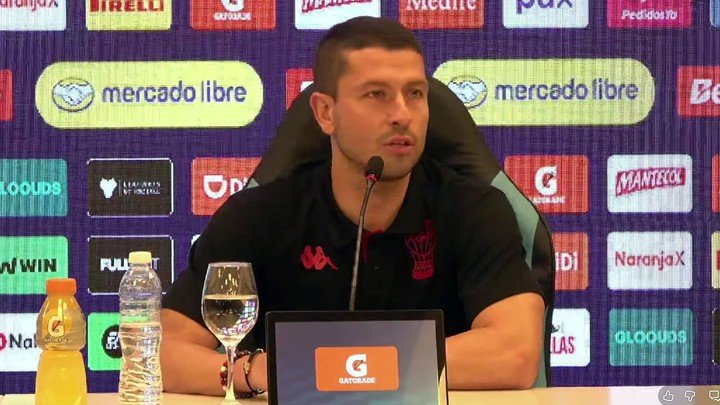 Hugo Nervo, defensor de Huracán, previo al clásico con San Lorenzo. (Foto: LPF Play).
