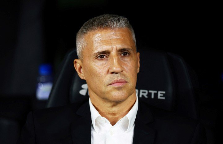 Hernán Crespo dijo varias veces que dirigir a River era un sueño. ¿Se le dará? Foto: REUTERS / Eloisa Sanchez.