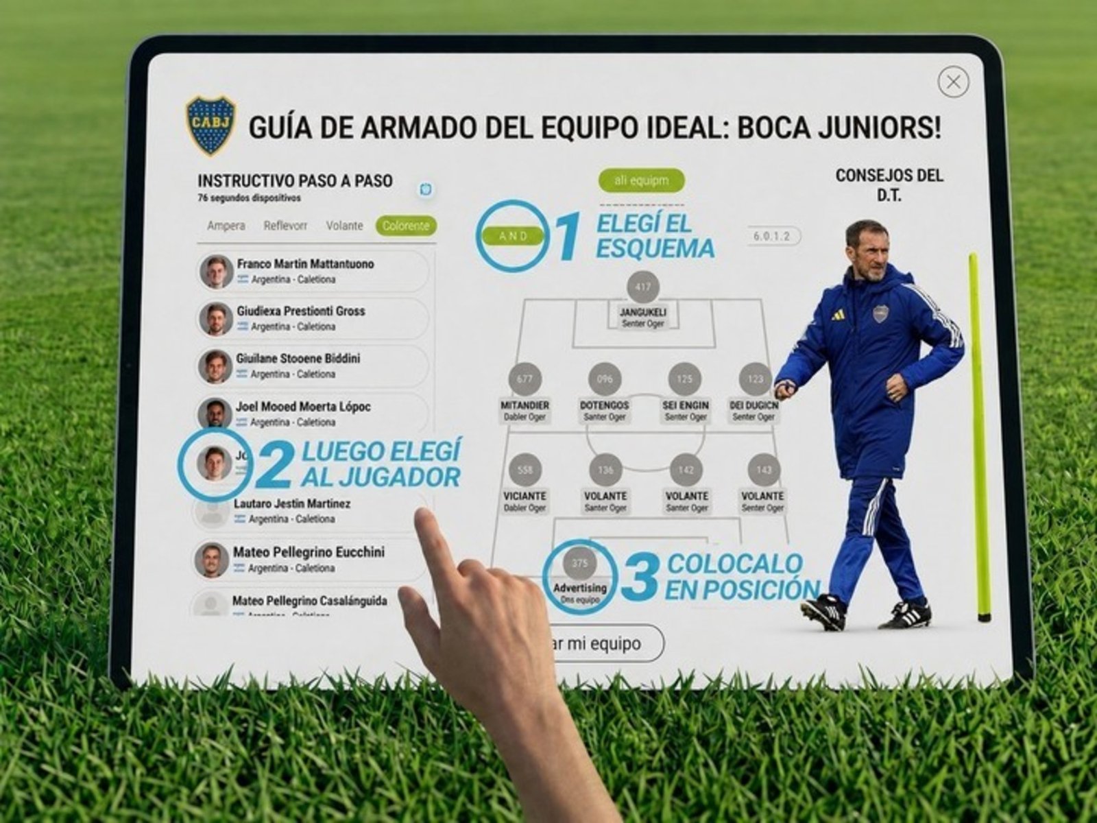 Armá tu 11 de Boca para recibir a Lanús :: Olé