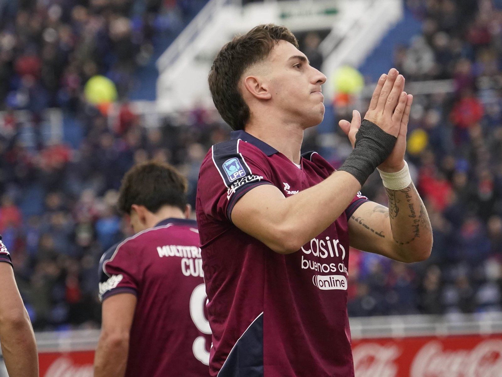 Auzmendi: del gol del desahogo al pedido de disculpas a la hinchada de San Lorenzo :: Olé