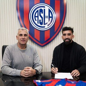 San Lorenzo presentó a Emiliano Amor: "No me imagino lo que debe ser jugar con toda esa gente"