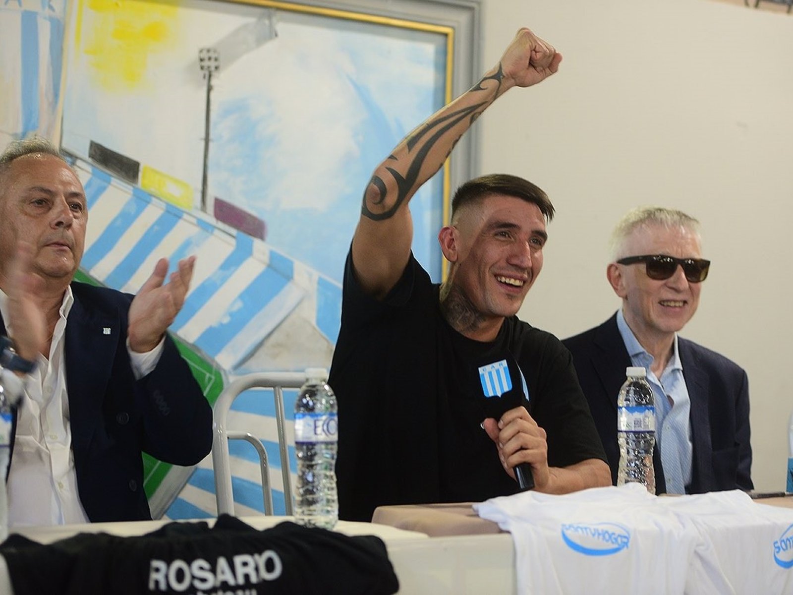 Centurión arremetió contra el hijo del presidente de Racing de Córdoba tras su detención :: Olé