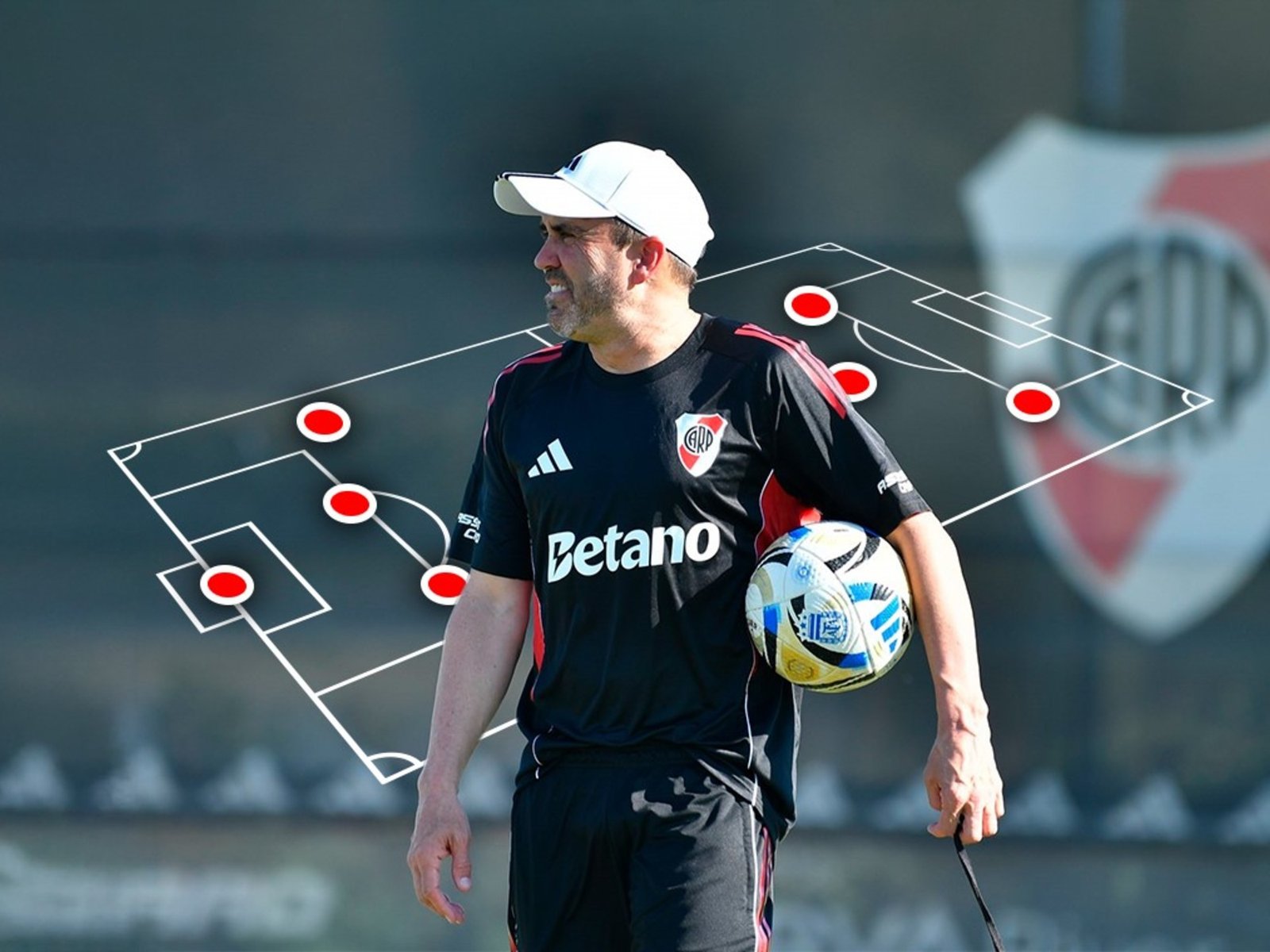 Con cambios obligados, el probable 11 de River para recibir a Rosario Central :: Olé