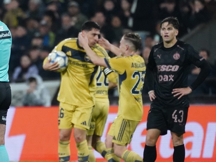 Merentiel volvió al gol.