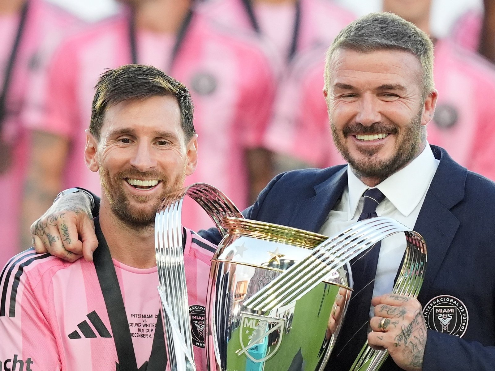 David Beckham, 51 años, copropietario del Inter Miami: "El primer día que entró Messi al equipo, el campo de entrenamiento estaba completamente solo a las 6:50 de la mañana"