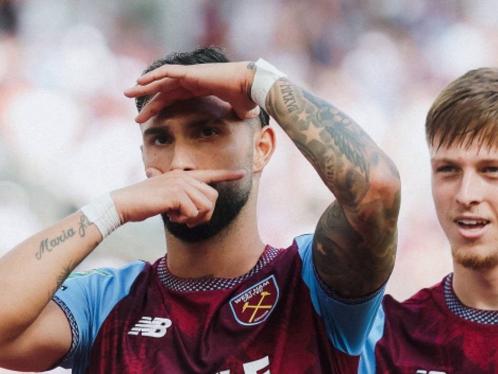 Doblete del Taty Castellanos en la clasificación del West Ham por EFL Cup :: Olé
