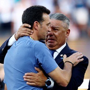 Tapia: "El plan A, el plan B y el plan C es Scaloni"