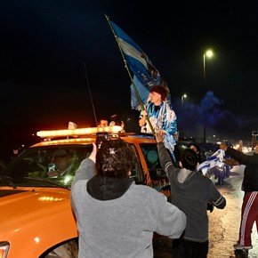 Tras ser recibido por una multitud, el Colo Barco fue declarado Personalidad Destacada en 25 de Mayo
