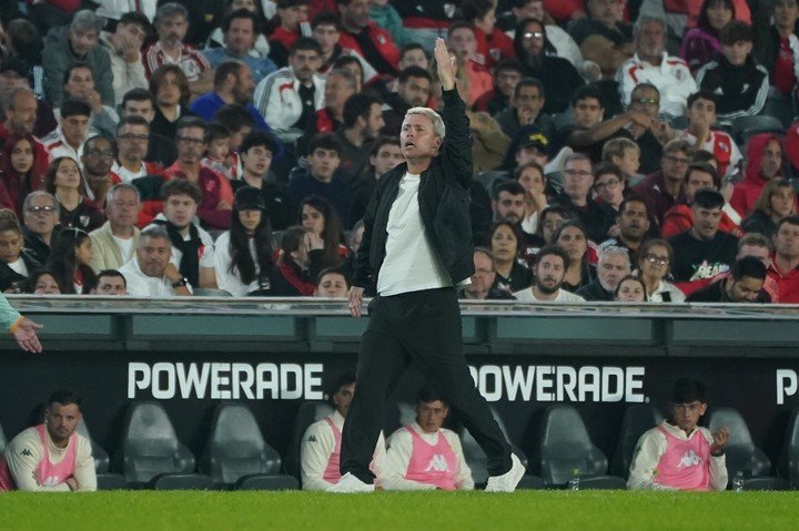 Damonte en el Monumental. (Foto: Juano Tesone)