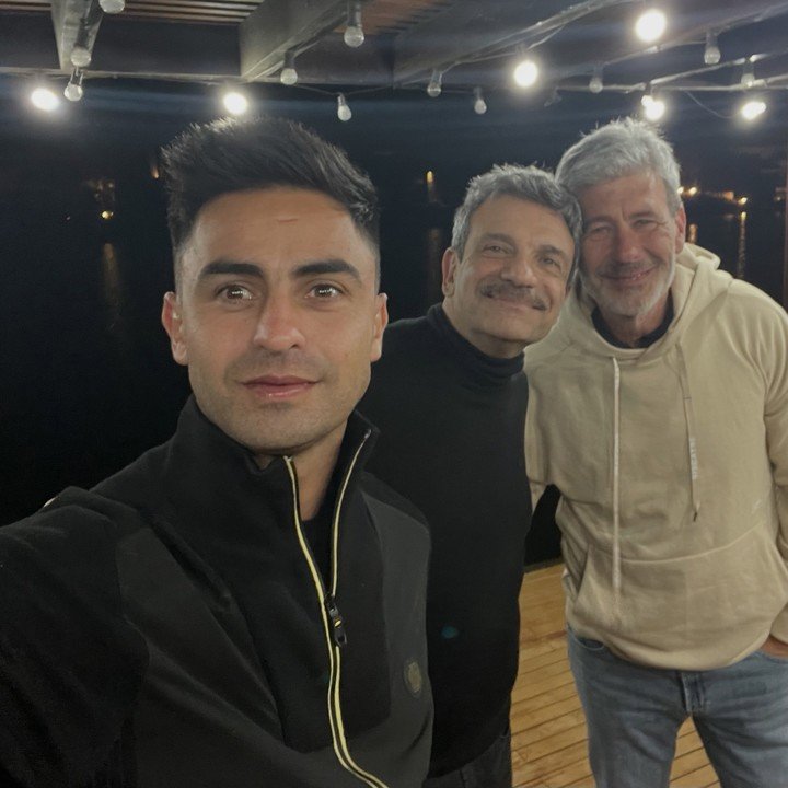 El Pity Martínez con Marcelo De Bellis. Instagram.