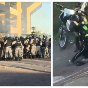 Violencia tras el clásico uruguayo: represión, detenidos y cuatro agentes heridos