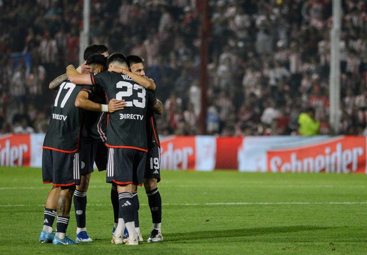 La última vez que River remontó un partido fue hace un año y medio (Fotobaires).