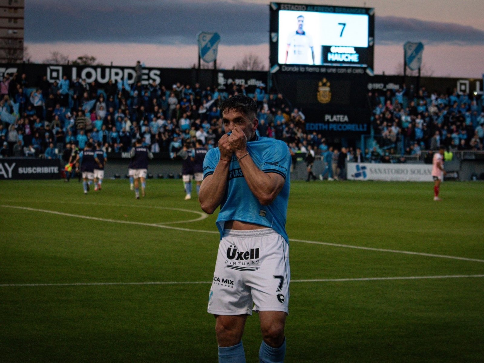 Hauche fue un Demonio y Temperley goleó a Los Andes en el clásico del Sur :: Olé