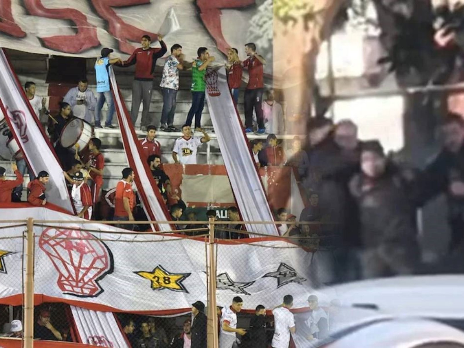 Incidentes con balazos, fajas y corridas en la previa de Huracán vs Riestra :: Olé