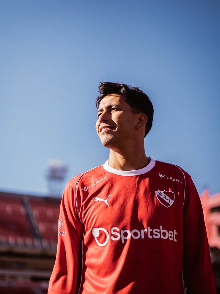 Maxi Meza volvió al Rojo (Prensa Independiente).