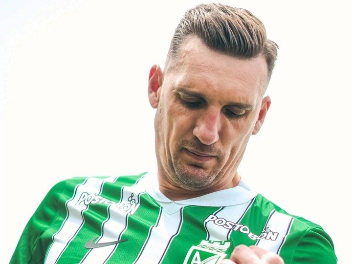 Armani fue presentado en Atlético Nacional (Prensa A. Nacional).