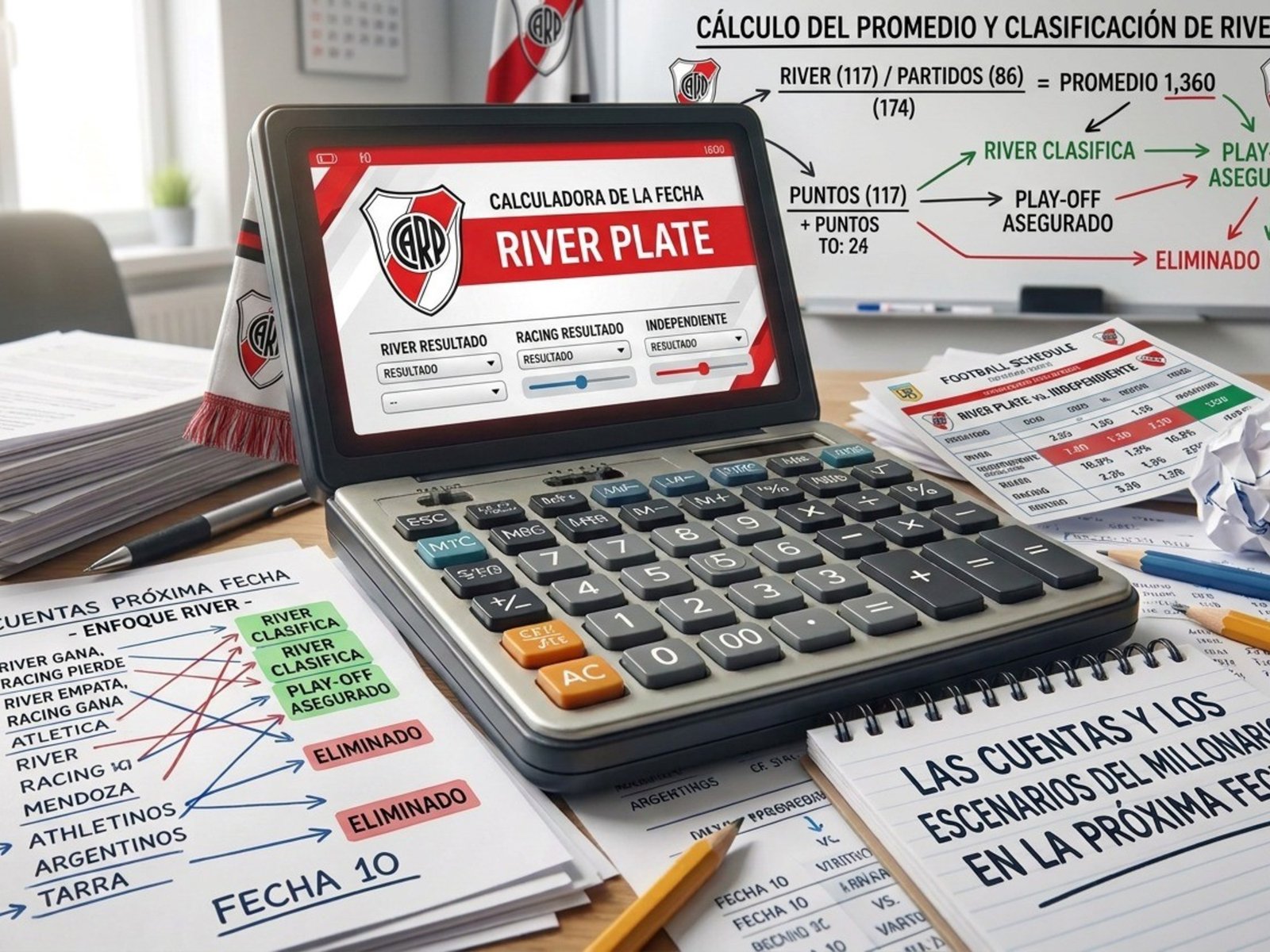 La calculadora de River ante Tigre: cómo queda en la Tabla Anual si gana, empata o pierde y por qué ni con los tres puntos entra por ahora en playoffs :: Olé