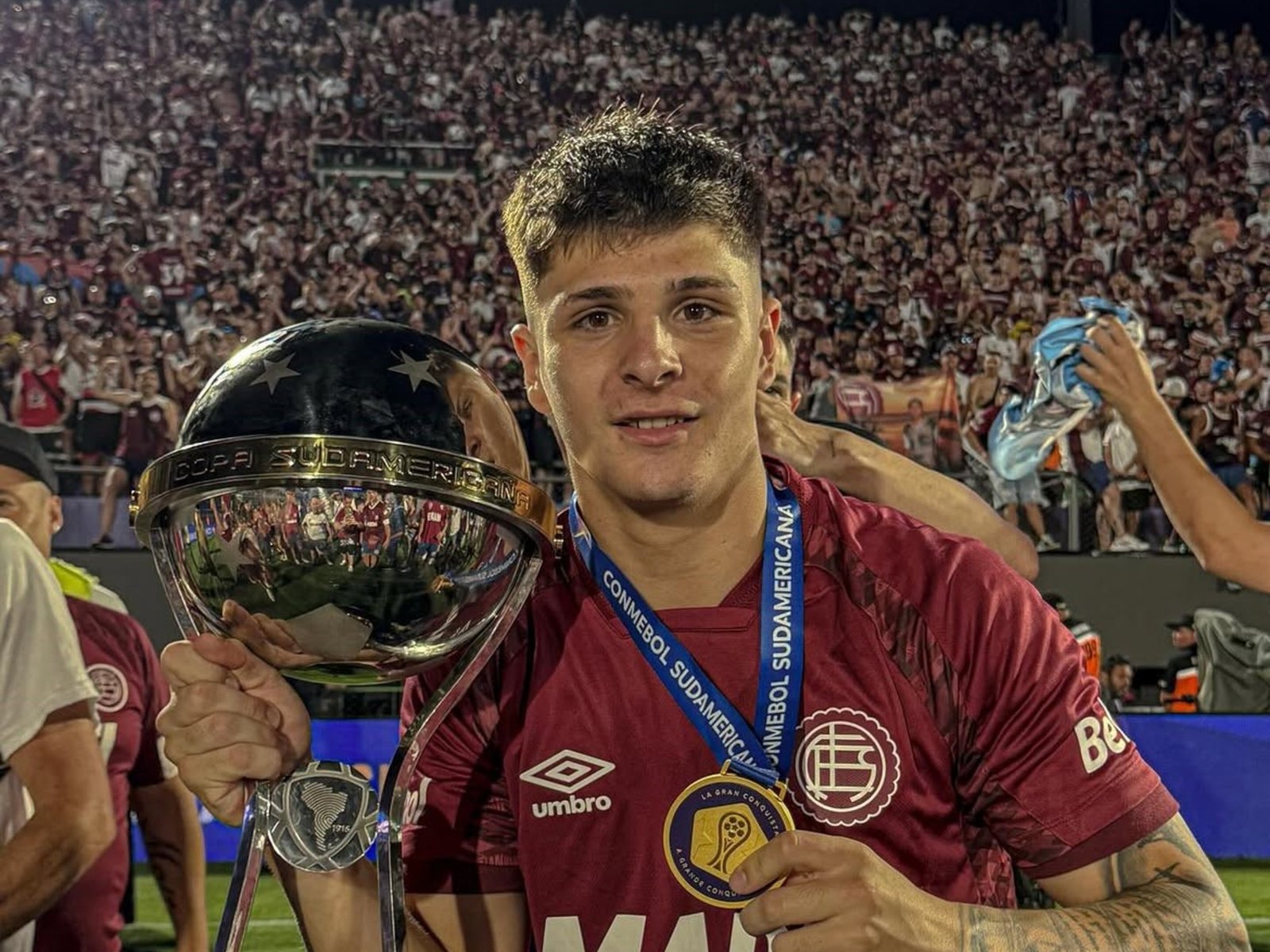 La joyita de Lanús que saldrá a préstamo al fútbol italiano :: Olé