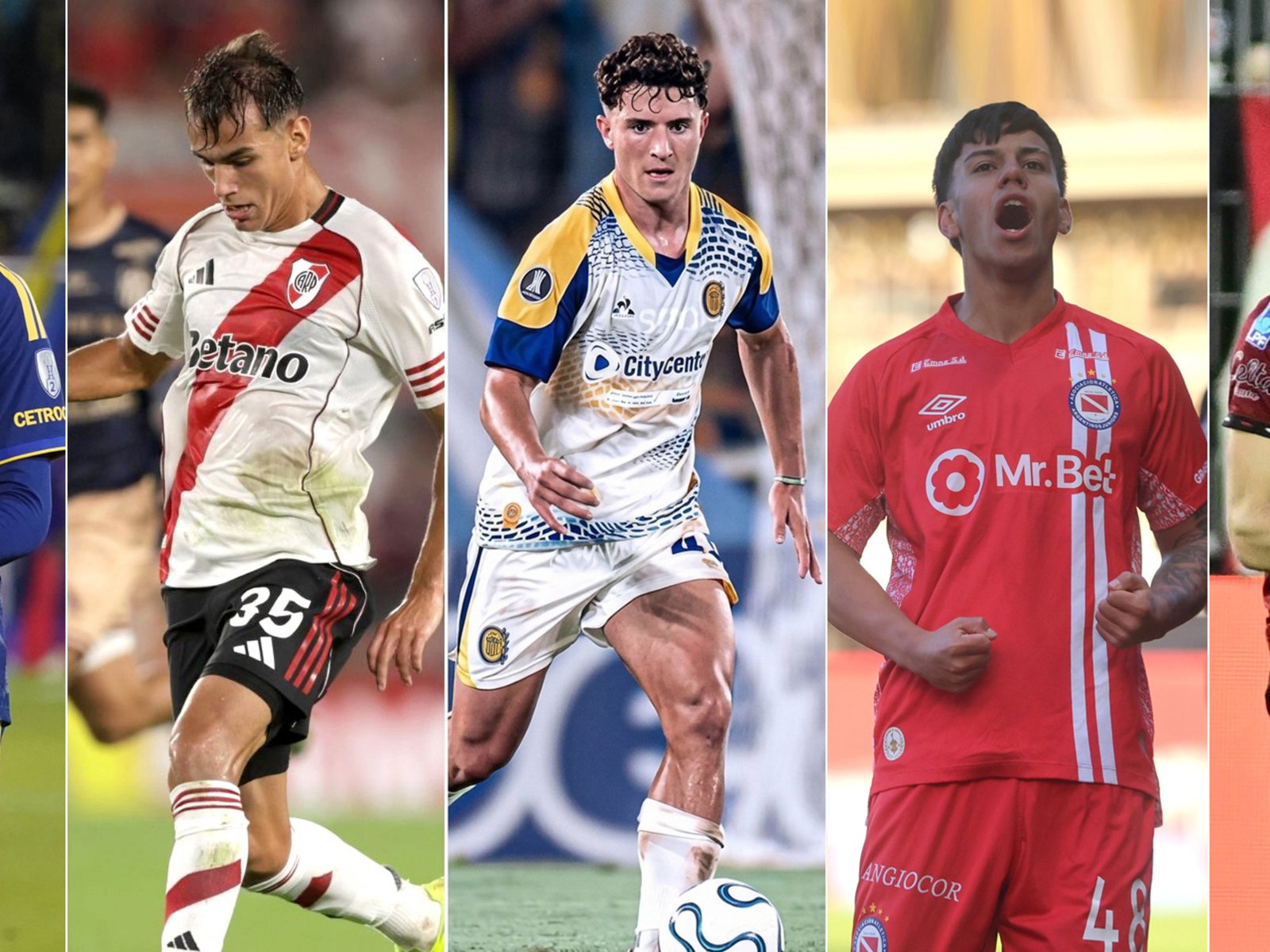 Los Sub 20 que irrumpen con fuerza en el fútbol argentino y aceleran el recambio