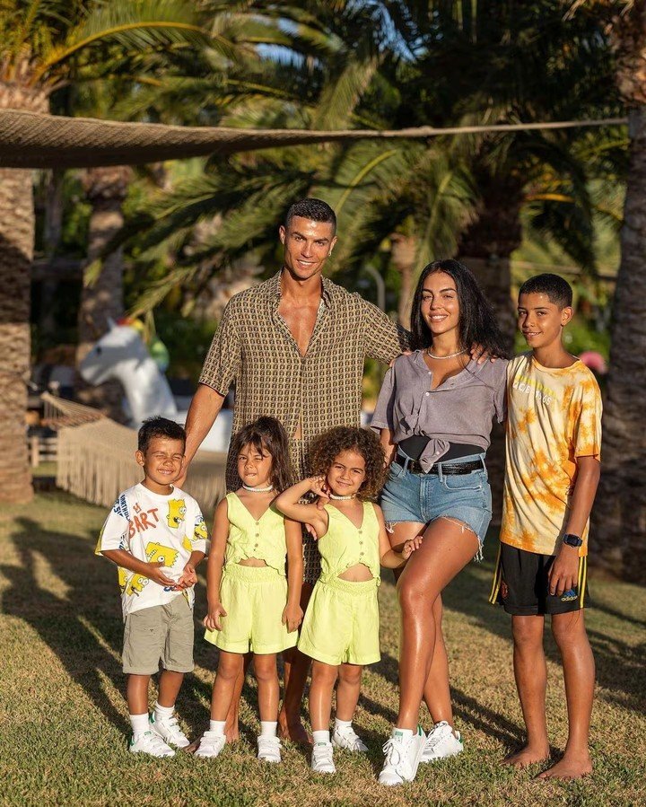 La familia Ronaldo.