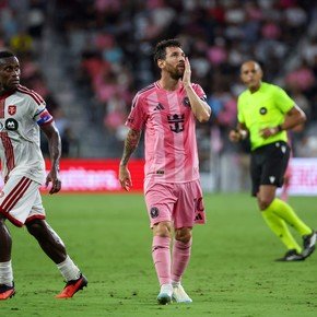 A pesar del gol de Messi, el Inter Miami perdió ante Toronto en la MLS