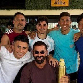 Una Selección de vacaciones: Julián Álvarez, Enzo Fernández, Lisandro Martínez y Thiago Almada, juntos en Ibiza