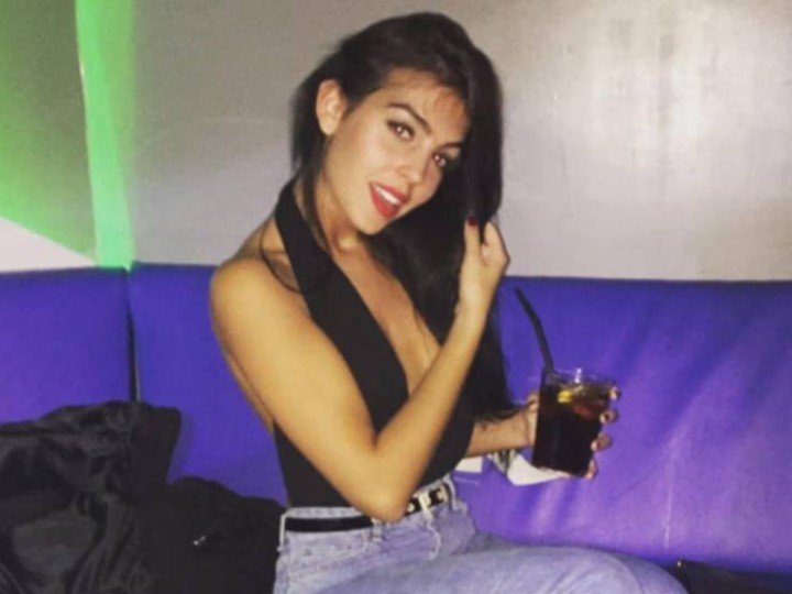 Una joven Georgina Rodríguez.